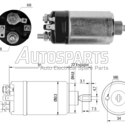 ZM724 - ZM, ΜΠΟΥΤΟΝ ΜΙΖΑΣ BOSCH 12V 1.8Kw