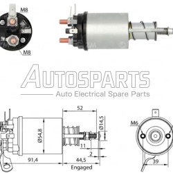 132269 - CARGO, ΜΠΟΥΤΟΝ ΜΙΖΑΣ LUCAS 12V 2 ΒΙΔΕΣ