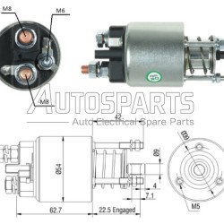 ZM6395ZB - ZM, ΜΠΟΥΤΟΝ ΜΙΖΑΣ MARELLI 12V FIAT