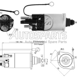 ZM1841ZB - ZM, ΜΠΟΥΤΟΝ ΜΙΖΑΣ DELCO REMY 24V CUMMINS, CATERPILLAR