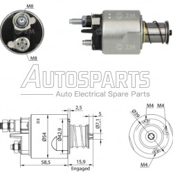 66-9474 - WAIGLOBAL, ΜΠΟΥΤΟΝ ΜΙΖΑΣ VALEO 12V FIAT, OPEL, LANCIA MULTIJET