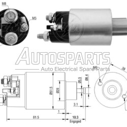 ZM1993 - ZM, ΜΠΟΥΤΟΝ ΜΙΖΑΣ MITSUBISHI 12V RENAULT