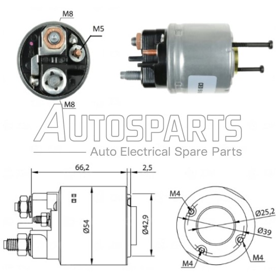 595731 - VALEO, ΜΠΟΥΤΟΝ ΜΙΖΑΣ VALEO 12V CITROEN, PEUGEOT, TOYOTA