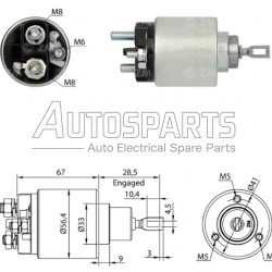 ZM973ZB - ZM, ΜΠΟΥΤΟΝ ΜΙΖΑΣ BOSCH 12V FORD