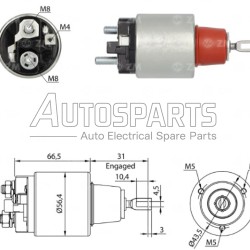IA9524 - PROTECH, ΜΠΟΥΤΟΝ ΜΙΖΑΣ BOSCH 12V 
