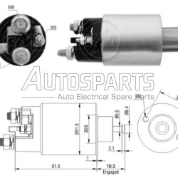 ZM1993ZB - ZM, ΜΠΟΥΤΟΝ ΜΙΖΑΣ MITSUBISHI 12V RENAULT