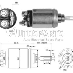 ZM742ZC - ZM, ΜΠΟΥΤΟΝ ΜΙΖΑΣ BOSCH 12V 2-3ΤΡΥΠΕΣ ΜΑΚΡΥ ΕΜΒΟΛΟ