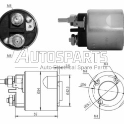 ZM7495ZB - ZM, ΜΠΟΥΤΟΝ ΜΙΖΑΣ VALEO 12V