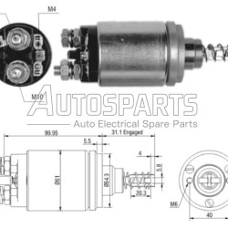 ZM542ZB - ZM, ΜΠΟΥΤΟΝ ΜΙΖΑΣ BOSCH 12V 2-3ΤΡΥΠΕΣ HURLIMANN, LAMBORGHINI