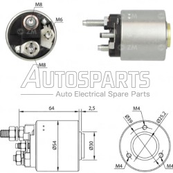 ZM590ZB - ZM, ΜΠΟΥΤΟΝ ΜΙΖΑΣ VALEO 12V DAEWOO, MERCEDES, OPEL