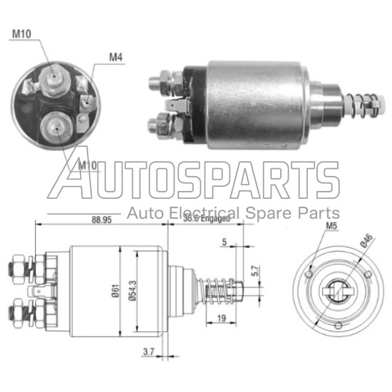 ZM8640 - ZM, ΜΠΟΥΤΟΝ ΜΙΖΑΣ BOSCH 12V 