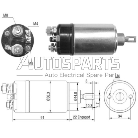 ZM2629ZB - ZM, ΜΠΟΥΤΟΝ ΜΙΖΑΣ BOSCH 12V ΠΑΛΙΟ ΜΟΝΤΕΛΟ