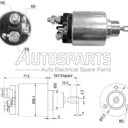 ZM3479ZB - ZM, ΜΠΟΥΤΟΝ ΜΙΖΑΣ BOSCH 12V IVECO DAILY 