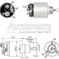 ZM2479ZB - ZM, ΜΠΟΥΤΟΝ ΜΙΖΑΣ BOSCH 12V CITROEN JUMPER, FIAT DUCATO, PEUGEOT BOXER 
