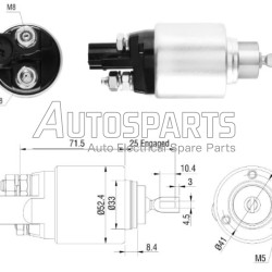 ZM381ZB - ZM, ΜΠΟΥΤΟΝ ΜΙΖΑΣ BOSCH 12V VW GROUP