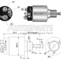 ZM472ZB - ZM, ΜΠΟΥΤΟΝ ΜΙΖΑΣ BOSCH 12V 