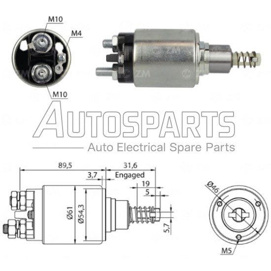 83402001 - MONARK DIESEL, ΜΠΟΥΤΟΝ ΜΙΖΑΣ BOSCH 12V 3 ΤΡΥΠΕΣ 83402001 - MONARK DIESEL, ΜΠΟΥΤΟΝ ΜΙΖΑΣ BOSCH 12V 3 ΤΡΥΠΕΣ