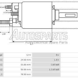 132120 - CARGO, ΜΠΟΥΤΟΝ ΜΙΖΑΣ PAL MAGNETON 12V ZETOR