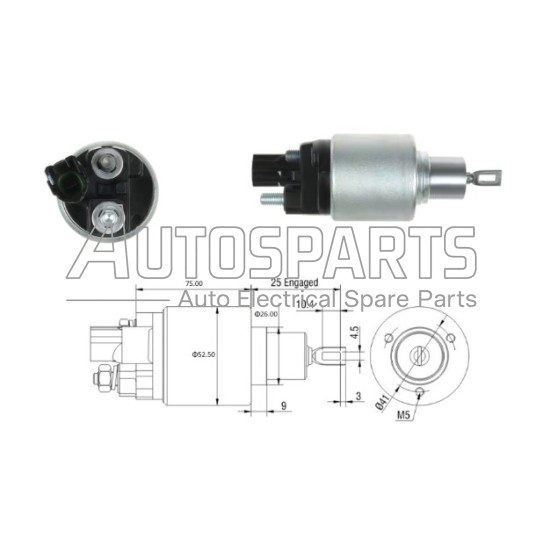 239776 - CARGO, ΜΠΟΥΤΟΝ ΜΙΖΑΣ BOSCH 12V TOYOTA 