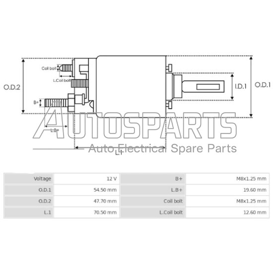 037506.00 - MENBERS, ΜΠΟΥΤΟΝ ΜΙΖΑΣ DUCELLIER 12V CITROEN 2CV 037506.00 - MENBERS, ΜΠΟΥΤΟΝ ΜΙΖΑΣ DUCELLIER 12V CITROEN 2CV