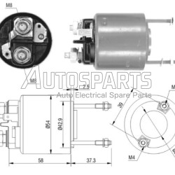 ZM594 - ZM, ΜΠΟΥΤΟΝ ΜΙΖΑΣ VALEO 12V RENAULT 9, 11, TRAFIC