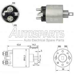 CBS-3220 - CHIANG BIN, ΜΠΟΥΤΟΝ ΜΙΖΑΣ HITACHI 12V MAZDA, KIA, NISSAN 