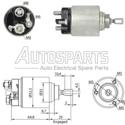 ZM1371ZB - ZM, ΜΠΟΥΤΟΝ ΜΙΖΑΣ BOSCH 12V FORD