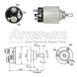 ZM1371ZB - ZM, ΜΠΟΥΤΟΝ ΜΙΖΑΣ BOSCH 12V FORD