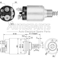 4.6181.9 - GEBE, ΜΠΟΥΤΟΝ ΜΙΖΑΣ BOSCH 24V 