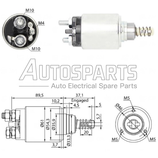 ZM539ZB - ZM, ΜΠΟΥΤΟΝ ΜΙΖΑΣ BOSCH 24V 