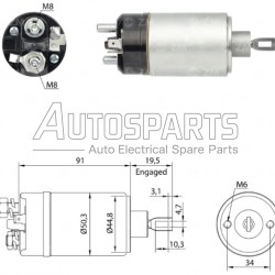 ZM521ZB - ZM, ΜΠΟΥΤΟΝ ΜΙΖΑΣ BOSCH 12V VW ΠΑΛΙΟ ΜΟΝΤΕΛΟ