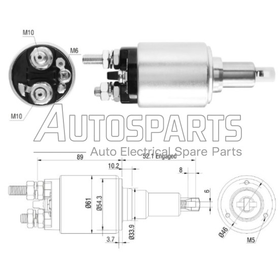 330254 - CARGO, ΜΠΟΥΤΟΝ ΜΙΖΑΣ BOSCH 24V ΜΑΚΡΥ ΕΜΒΟΛΟ