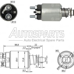 ZM655ZB - ZM, ΜΠΟΥΤΟΝ ΜΙΖΑΣ MARELLI 12V FIAT ΤΡΑΚΤΕΡ, IVECO DAILY