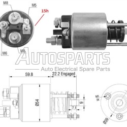 237392 - CARGO, ΜΠΟΥΤΟΝ ΜΙΖΑΣ MARELLI 12V BMW
