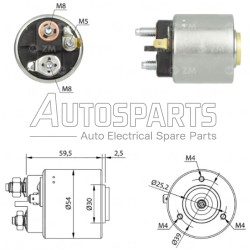 ZM599 - ZM, ΜΠΟΥΤΟΝ ΜΙΖΑΣ VALEO 12V CITROEN, FIAT, LANCIA, PEUGEOT, SUZUKI