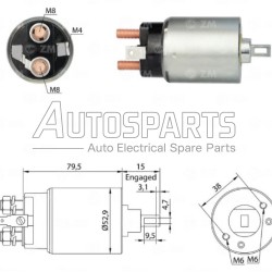 ZM1981ZB - ZM, ΜΠΟΥΤΟΝ ΜΙΖΑΣ HITACHI 12V NISSAN PICK UP