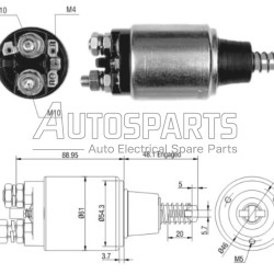 4.6294.9 - GEBE, ΜΠΟΥΤΟΝ ΜΙΖΑΣ BOSCH 24V 