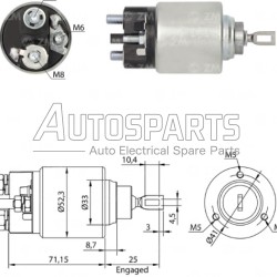 ZM2371 - ZM, ΜΠΟΥΤΟΝ ΜΙΖΑΣ BOSCH 12V MERCEDES SPRINTER