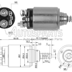 ZM644C - ZM, ΜΠΟΥΤΟΝ ΜΙΖΑΣ BOSCH 12V MERCEDES
