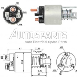 4.6247.9 - GEBE, ΜΠΟΥΤΟΝ ΜΙΖΑΣ MARELLI 12V BMW 