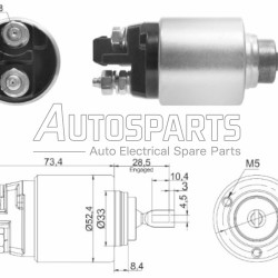 ZM7381ZB - ZM, ΜΠΟΥΤΟΝ ΜΙΖΑΣ BOSCH 12V VW 