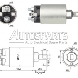 IA9324 - PROTECH, ΜΠΟΥΤΟΝ ΜΙΖΑΣ MITSUBISHI 12V