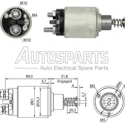 ZM538ZM - ZM, ΜΠΟΥΤΟΝ ΜΙΖΑΣ BOSCH 12V 3 ΤΡΥΠΕΣ 