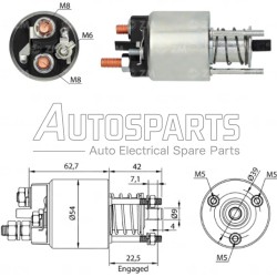 4.6158.9 - GEBE, ΜΠΟΥΤΟΝ ΜΙΖΑΣ MARELLI 12V FIAT PALIO, PANDA, SEICENTO, STRADA