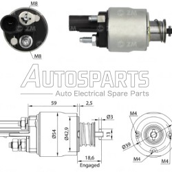 ZM1498ZB - ZM, ΜΠΟΥΤΟΝ ΜΙΖΑΣ VALEO 12V AUDI, SEAT, SKODA, VW