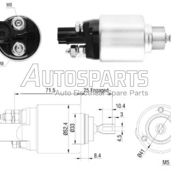 83305076 - MONARK DIESEL, ΜΠΟΥΤΟΝ ΜΙΖΑΣ BOSCH 12V VW GROUP