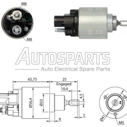 ZM978ZB - ZM, ΜΠΟΥΤΟΝ ΜΙΖΑΣ BOSCH 12V TOYOTA AVENSIS, CARINA, COROLLA