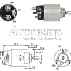 ZM5381ZB - ZM, ΜΠΟΥΤΟΝ ΜΙΖΑΣ BOSCH 12V MERCEDES A-CLASS, B-CLASS, VANEO