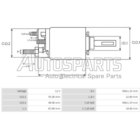 CBS-4520 - CHIANG BIN, ΜΠΟΥΤΟΝ ΜΙΖΑΣ MITSUBISHI 12V CBS-4520 - CHIANG BIN, ΜΠΟΥΤΟΝ ΜΙΖΑΣ MITSUBISHI 12V