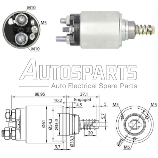 83402010 - MONARK DIESEL, ΜΠΟΥΤΟΝ ΜΙΖΑΣ BOSCH 24V 83402010 - MONARK DIESEL, ΜΠΟΥΤΟΝ ΜΙΖΑΣ BOSCH 24V